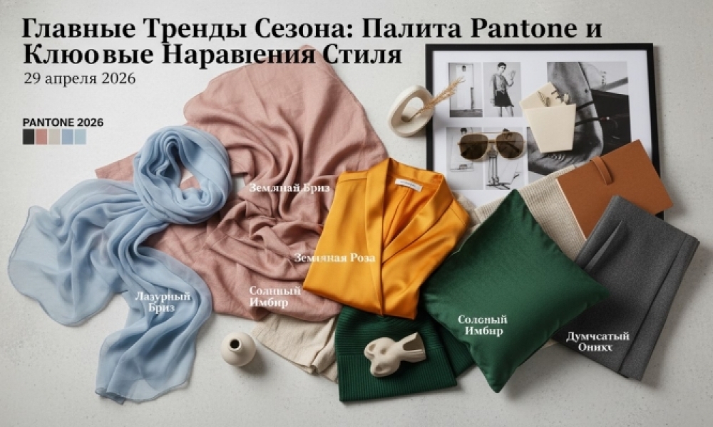 Главные Тренды Сезона: Палитра Pantone и Ключевые Направления Стиля