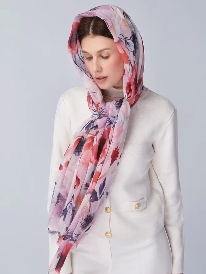 Палантин женский KSH16-127-2