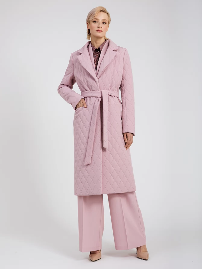 Пальто стеганое