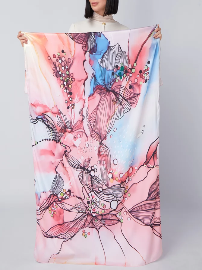 Палантин женский KSH16-1453-1