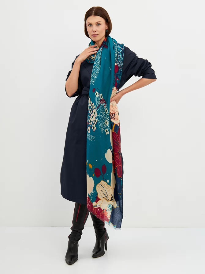 Палантин женский SHU25-10-2