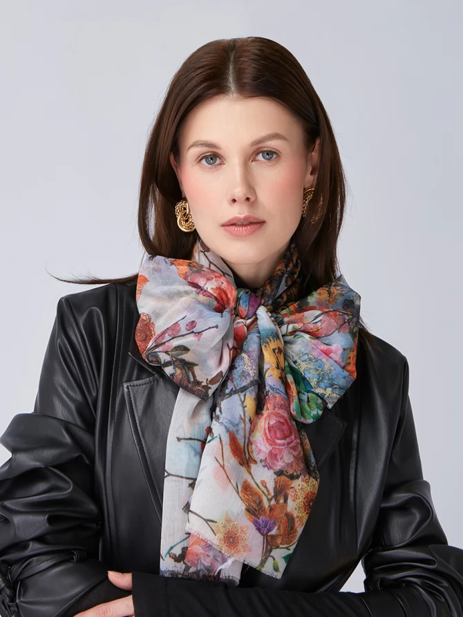 Палантин женский KSH16-122-6