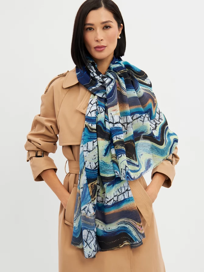 Палантин женский KSH25-K125