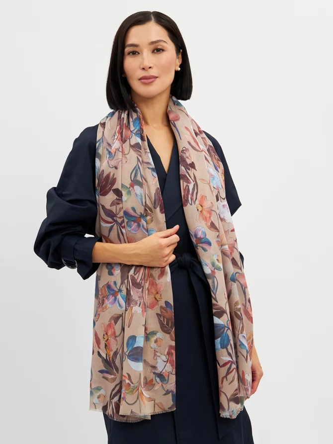 Палантин женский KSH25-1253-7