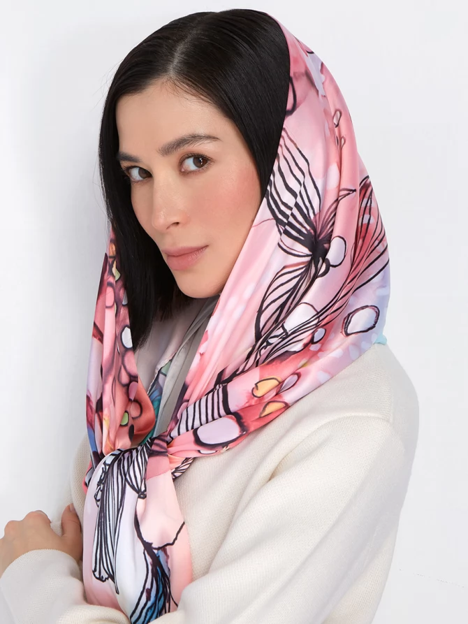 Палантин женский KSH16-1453-1