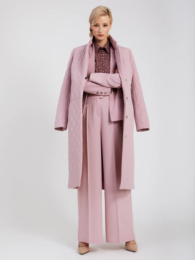 Пальто стеганое