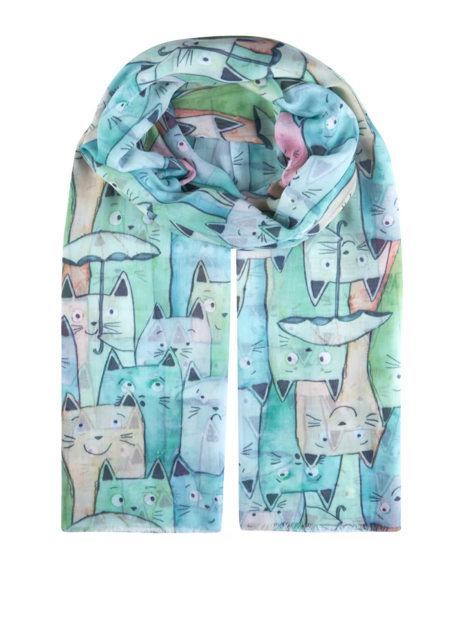 Палантин женский KSH16-128-4