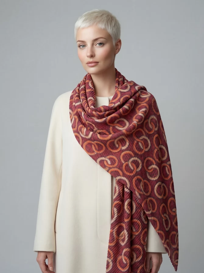 Палантин женский KSH15-1618-2