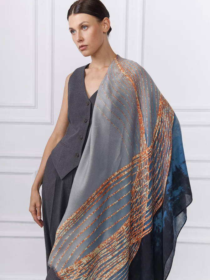 Палантин женский SHU4-105-3