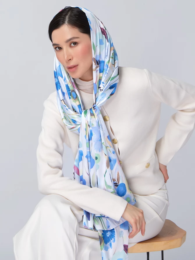 Палантин женский KSH16-1455-1