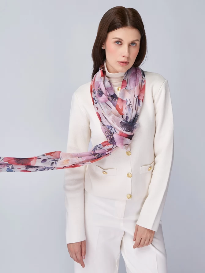 Палантин женский KSH16-127-2