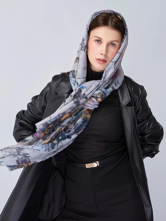 Палантин женский KSH16-122-1