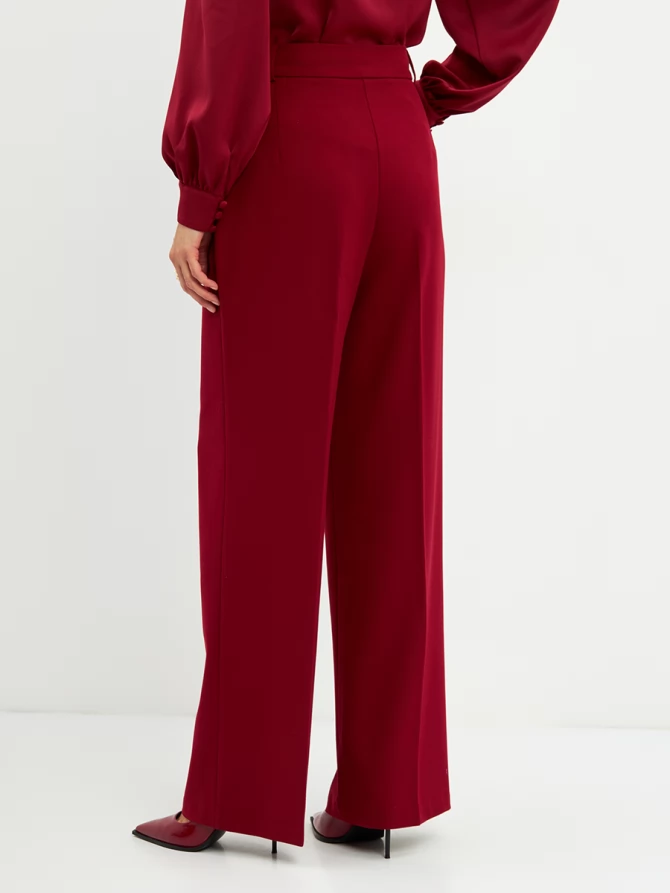 Брюки костюмка OD-825-4 бордо