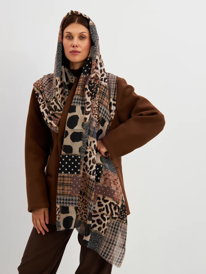 Палантин женский KSH25-K1255