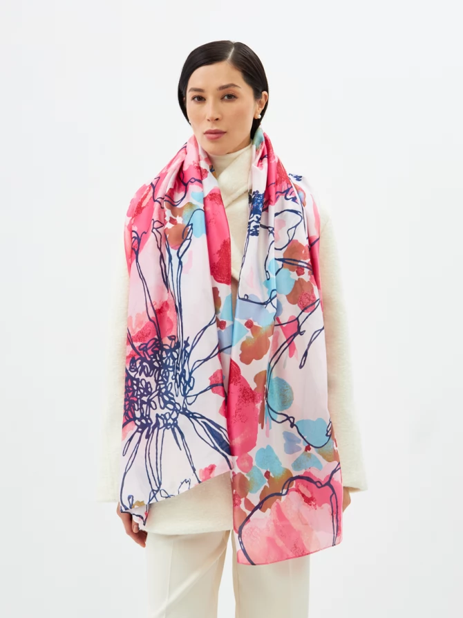 Палантин женский D2-1351-1