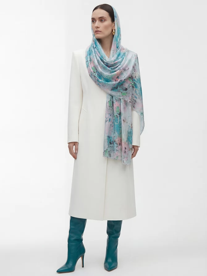 Палантин женский KSH16-129-3