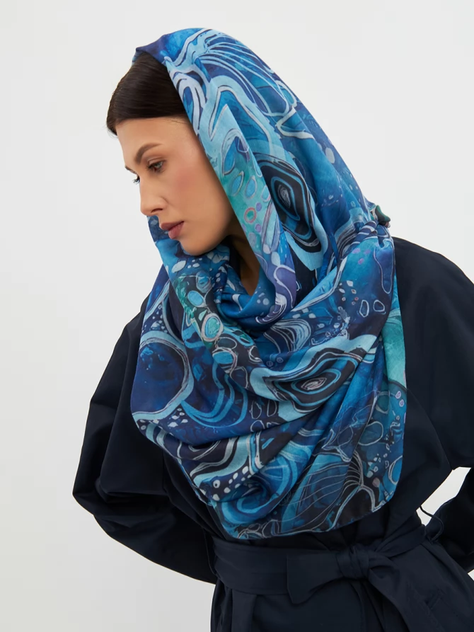 Палантин женский KSH25-K12515