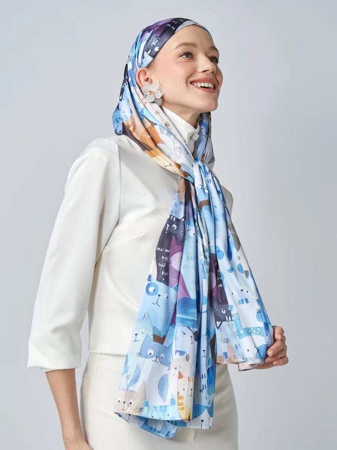 Палантин женский KSH16-145-2