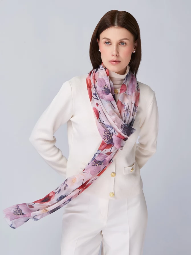 Палантин женский KSH16-127-2