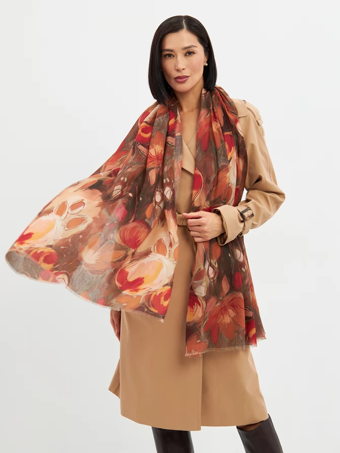 Палантин женский KSH25-1254-4