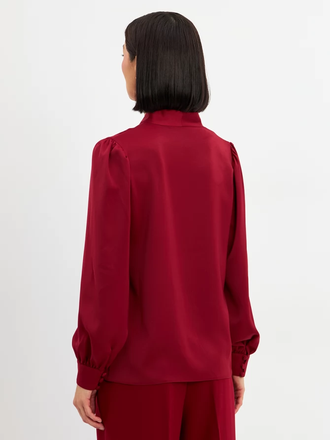 Блузка OD-735-17 бордовый