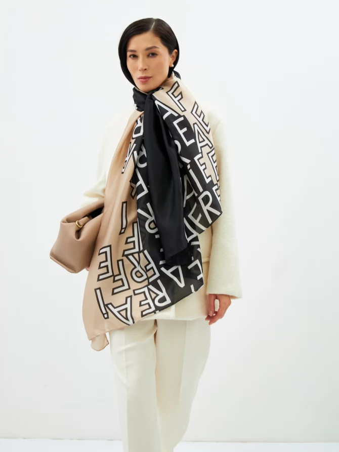 Палантин женский D2-1352-3