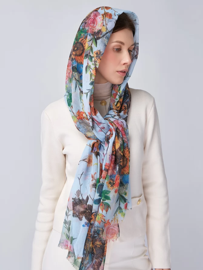 Палантин женский KSH16-122-5