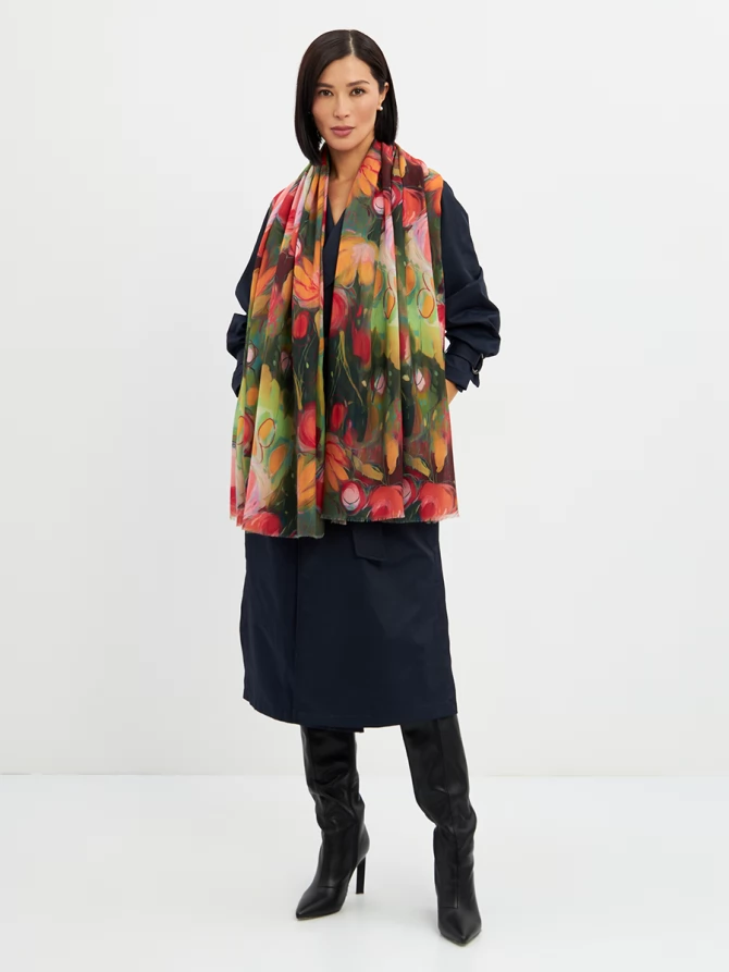 Палантин женский KSH25-1254-1