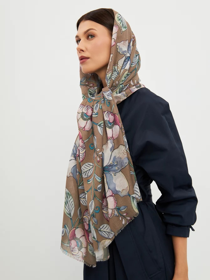 Палантин женский KSH25-K1258