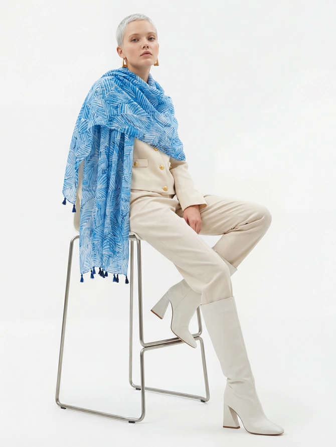 Палантин женский D2H-1353-2