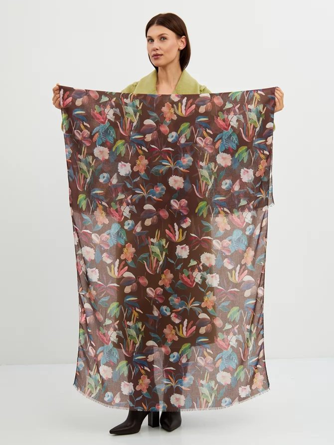 Палантин женский KSH25-1253-4