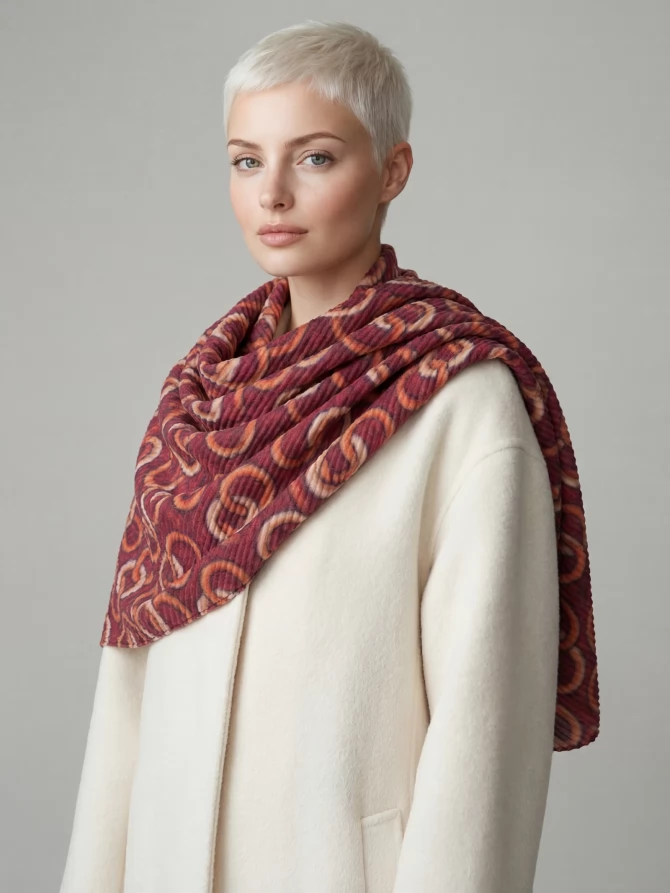 Палантин женский KSH15-1618-2