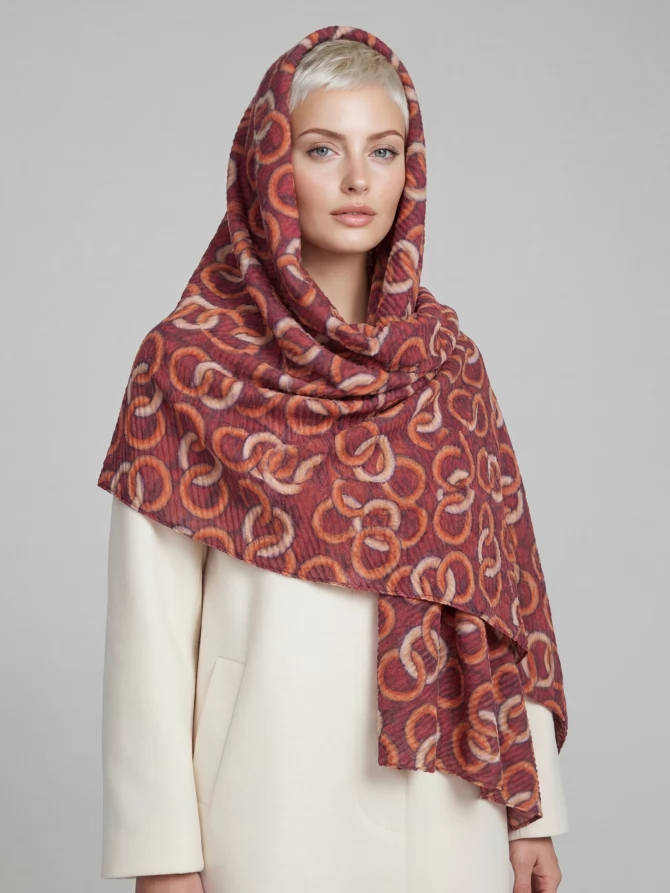 Палантин женский KSH15-1618-2