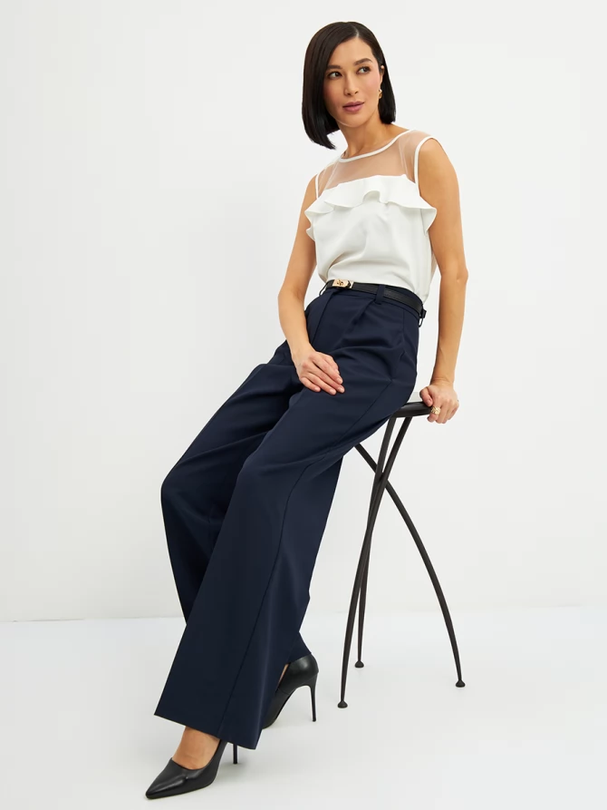 Брюки костюмка OD-825-2 синий