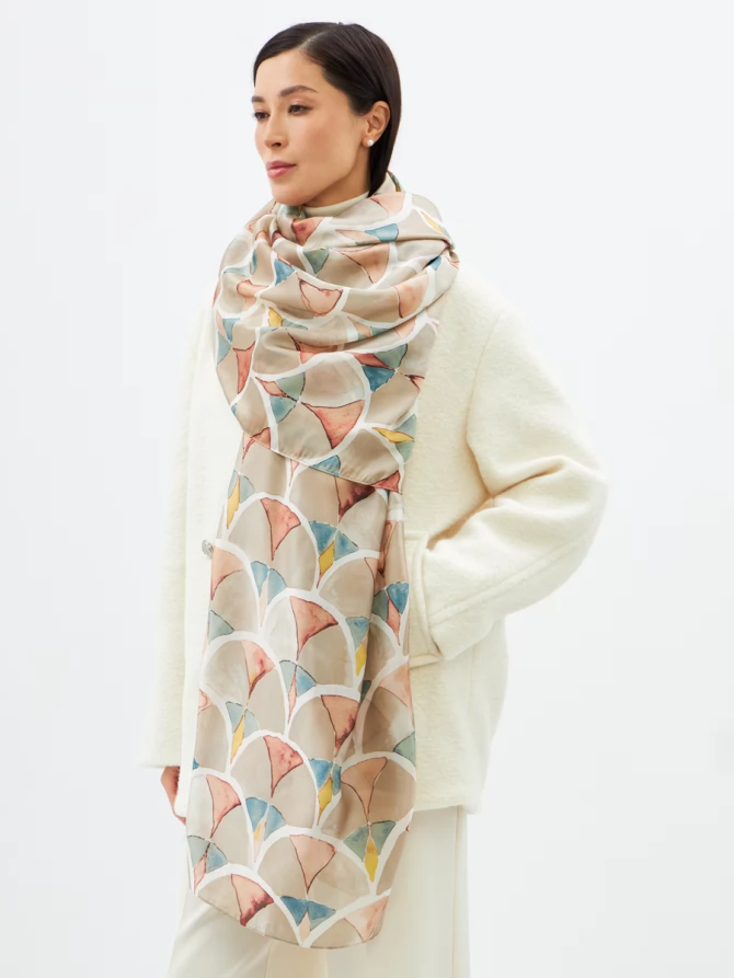 Палантин женский D2-135-1