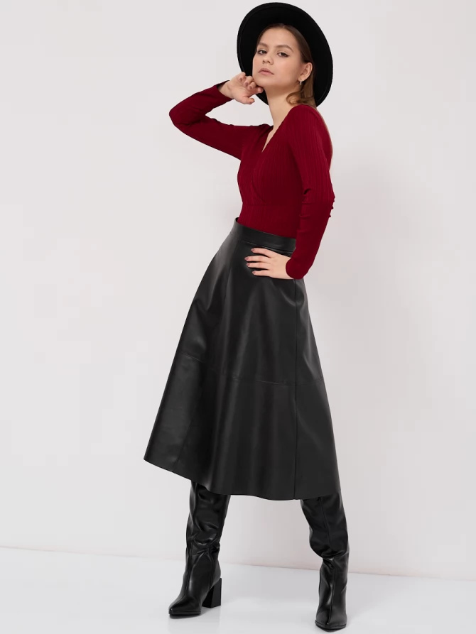 Боди в рубчик