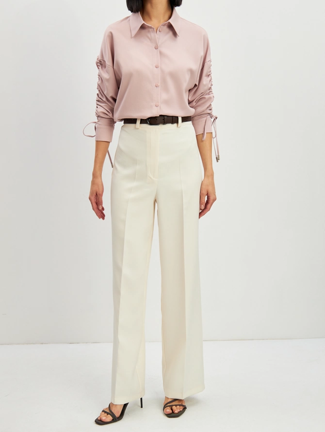 Брюки прямые OD-878-2, белые