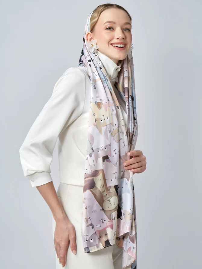 Палантин женский KSH16-145-1