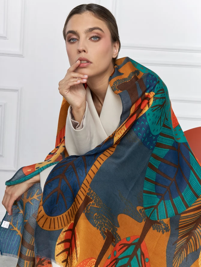 Палантин женский SHU4-103-2