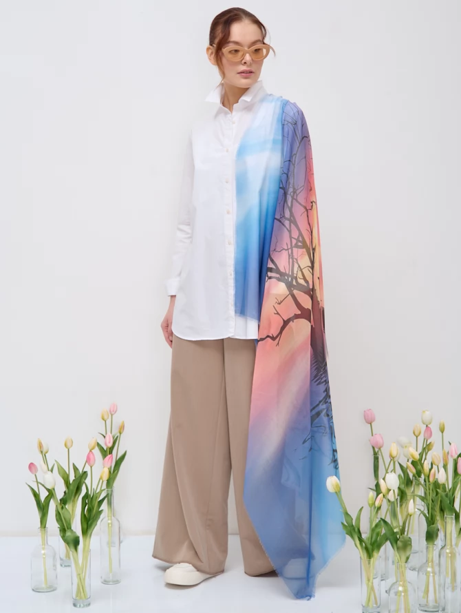 Платок женский KSH13-17-27