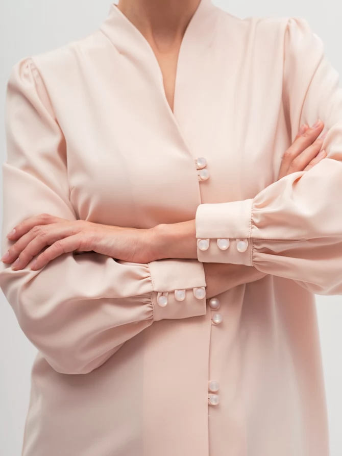 Блузка OD-735-10 бледно-розовый