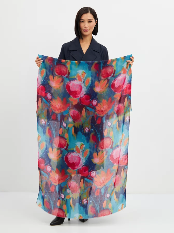 Палантин женский KSH25-1254-2