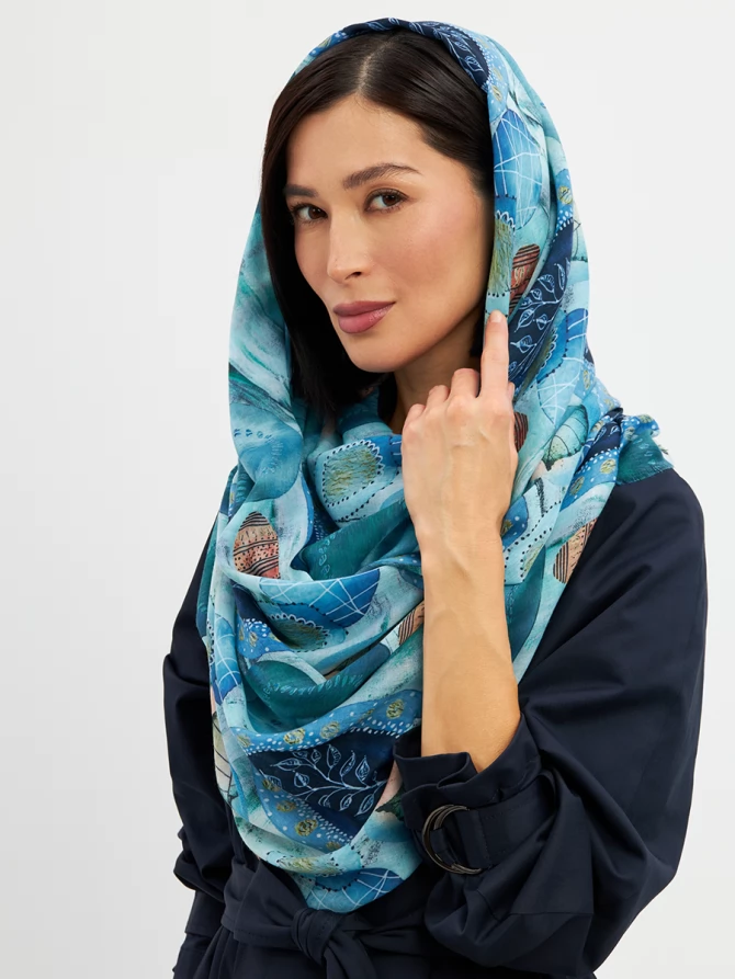 Палантин женский KSH25-K12517