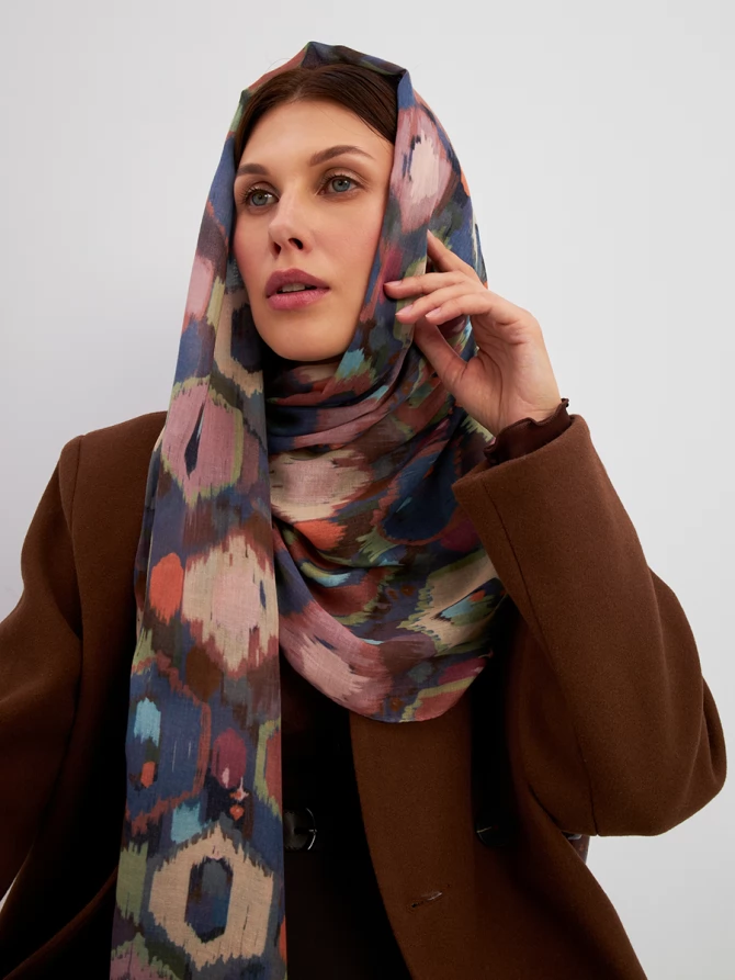 Палантин женский KSH25-K1251