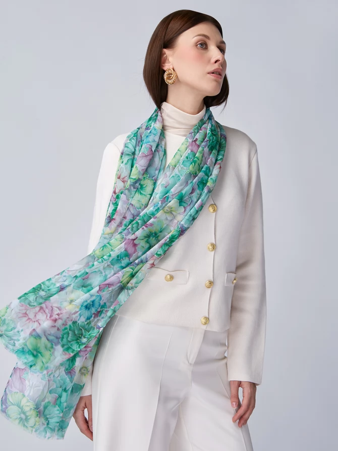 Палантин женский KSH16-124-1