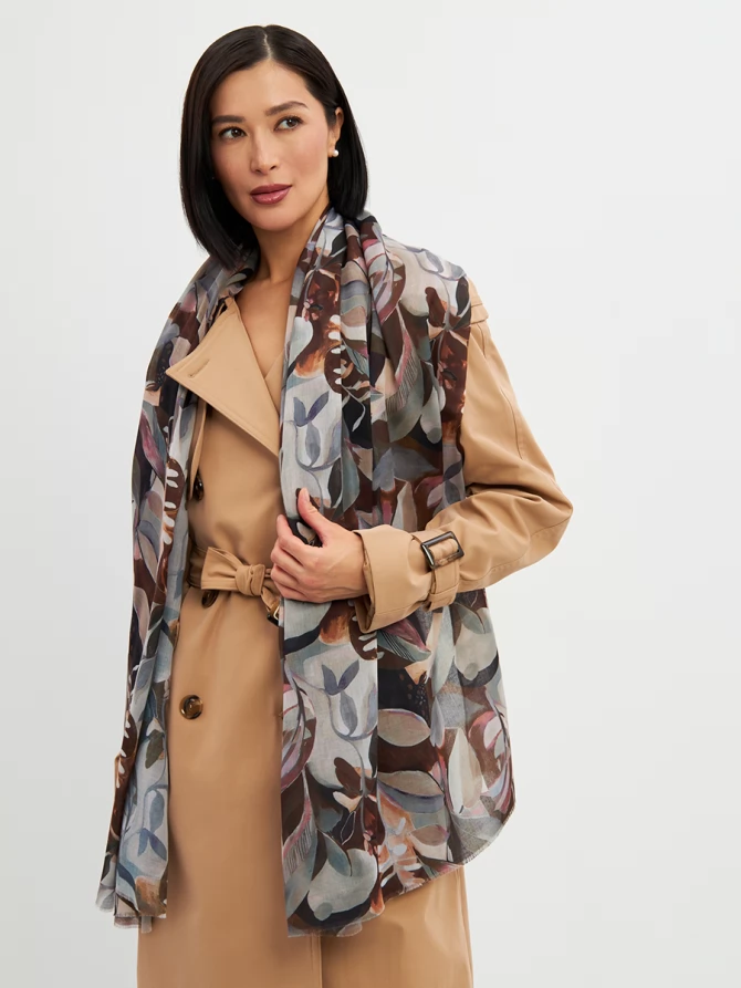 Палантин женский KSH25-1257-6