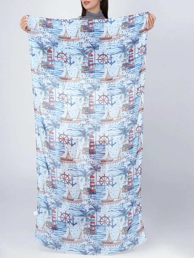 Палантин в стиле арт-деко