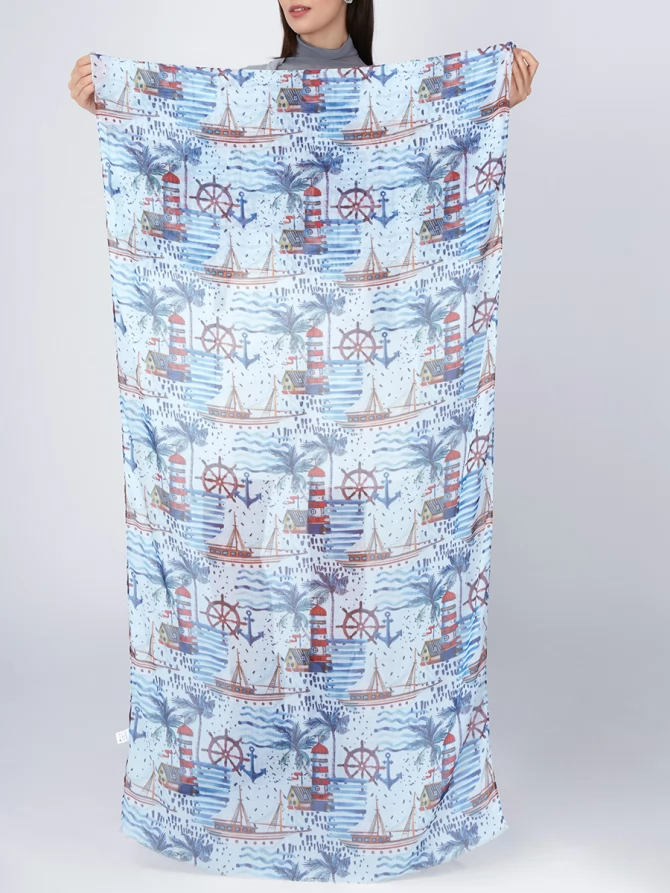 Палантин в стиле арт-деко