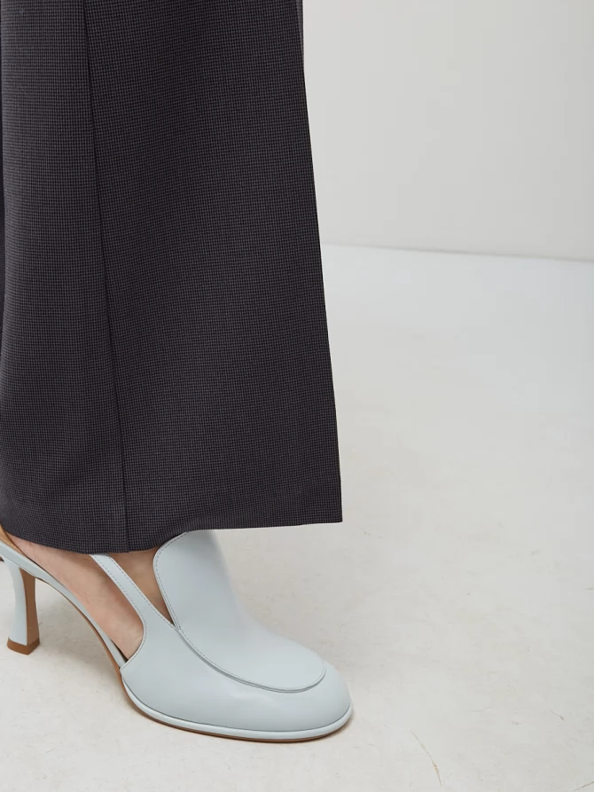 Брюки-клеш  OD-822-1 серый