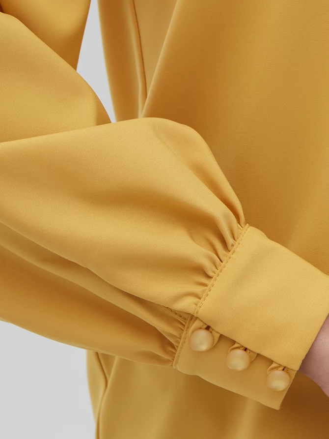 Блузка OD-735-11 горчица